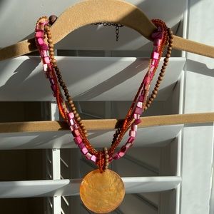 Charming Charlie Bright “Sun” Necklace